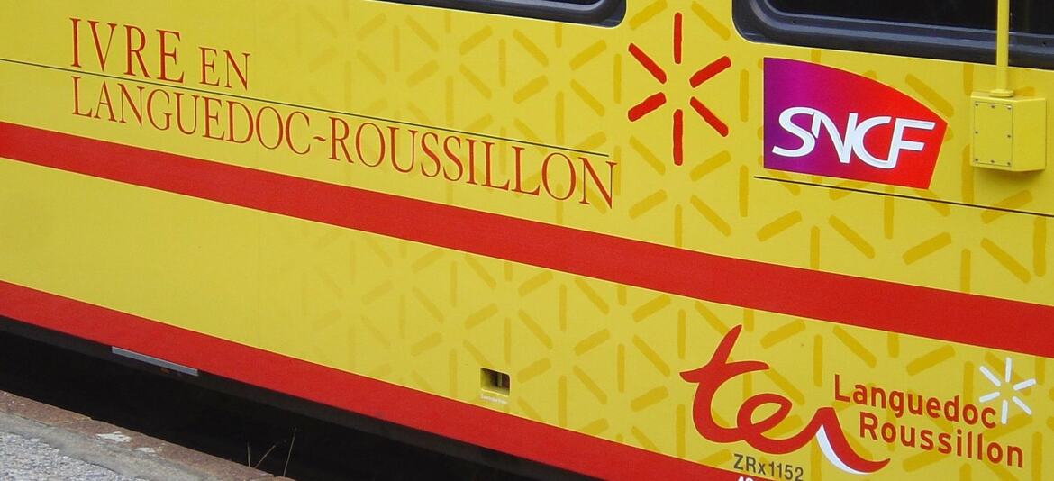 Train jaune