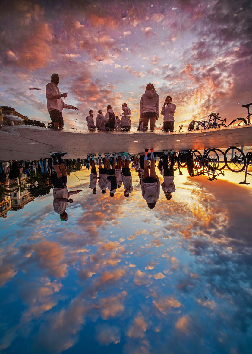 La tête dans les nuages !