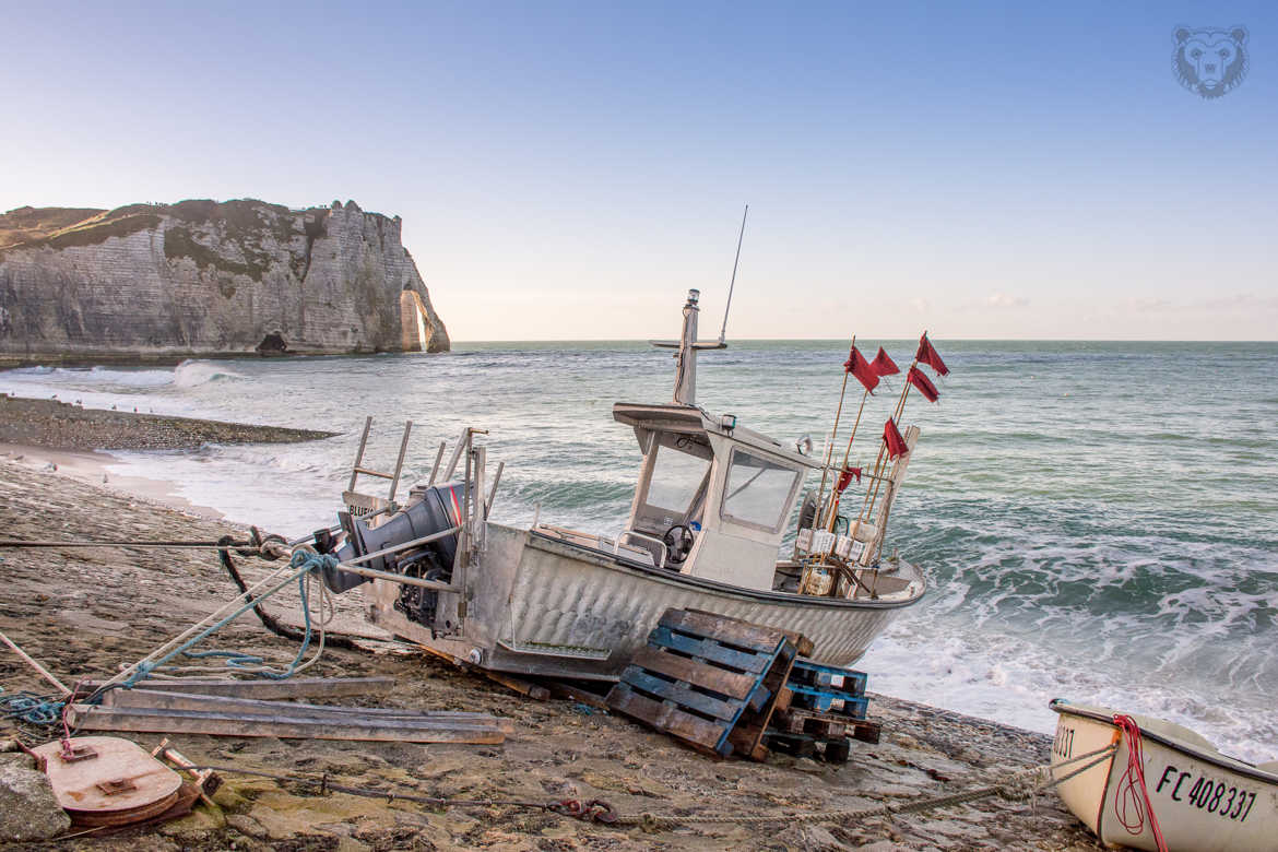 Hiver en bord de mer