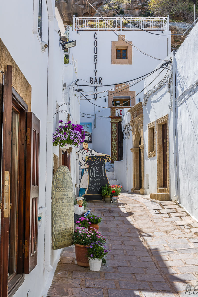 Lindos, île de Rhodes, ruelle 3