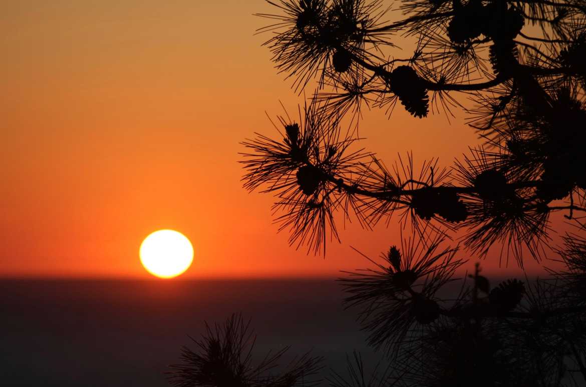 sunset sur pyla