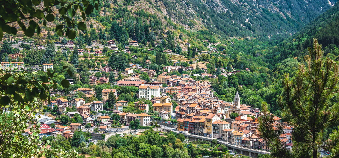 Beau village médiéval