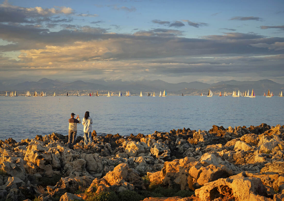Le départ de la Croisière Bleue.......