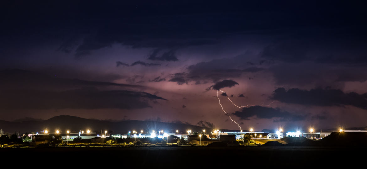 Lumière du ciel et de la ville