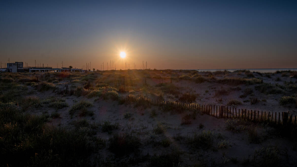 Lever sur dune