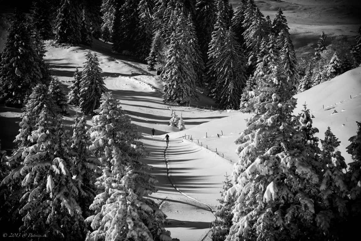 Rando à ski dans le Jura