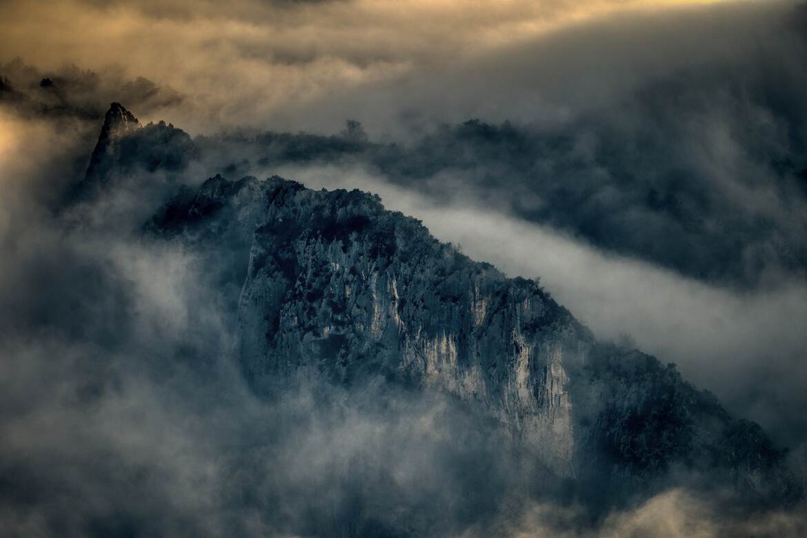 Les "abîmes" du Verdon.