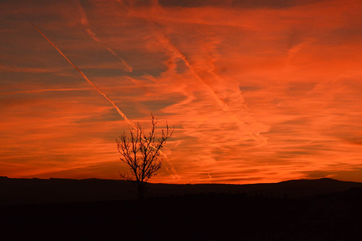 Quand le ciel s'embrase