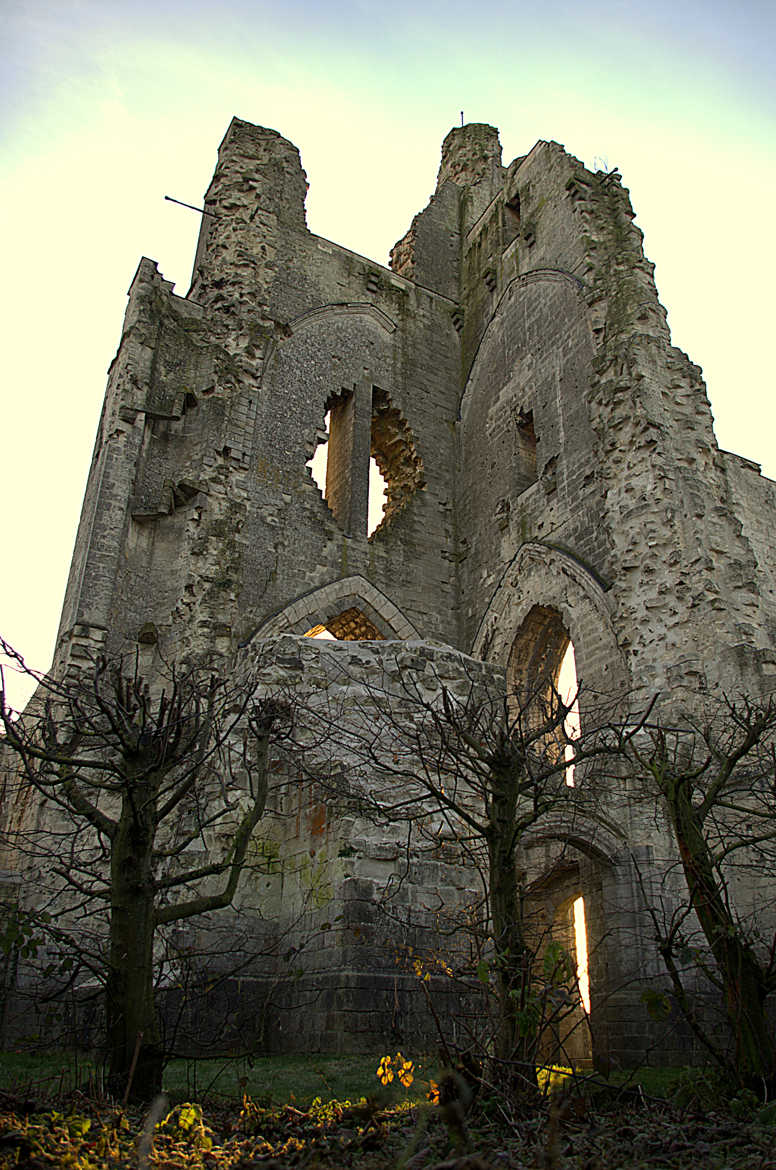Ruines de l'Eglise à Ablain St Nazaire