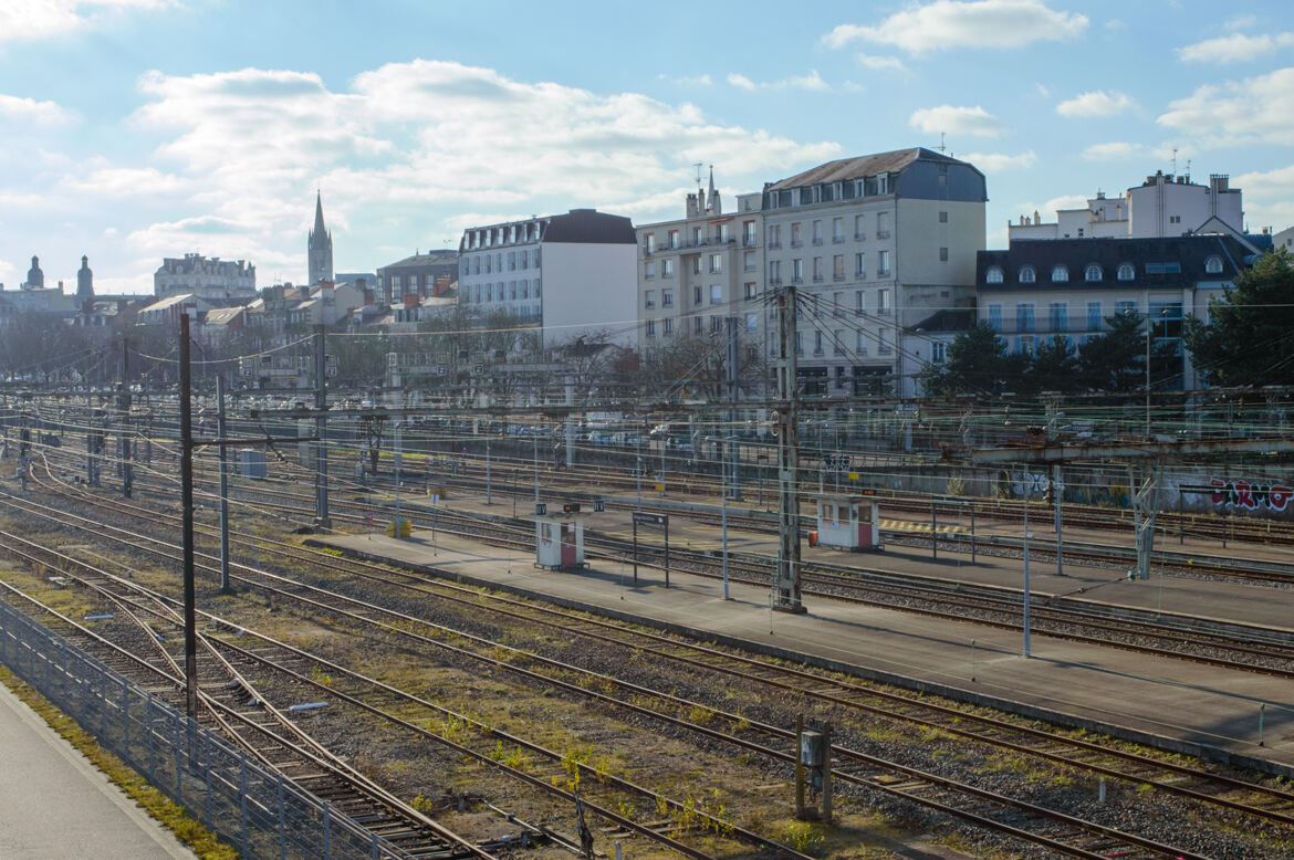 Arrivée en Gare