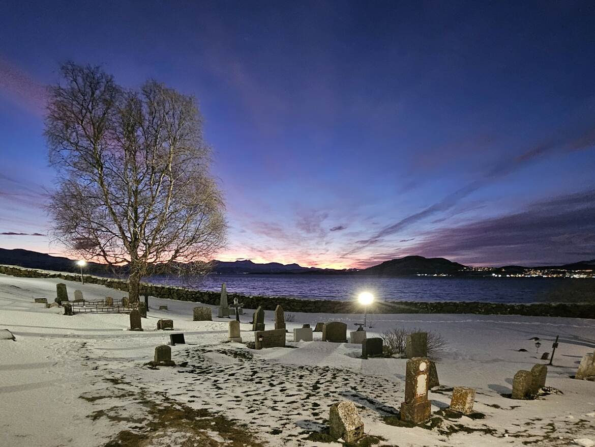 Cimetière à Trondenes