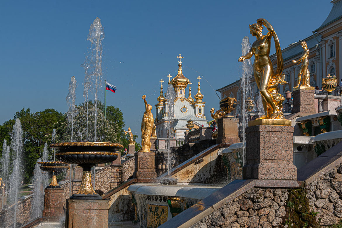 fontaines PETERHOF St-PERTERSBOURG 2