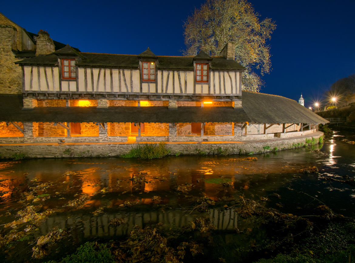 vannes et son vieux lavoir.