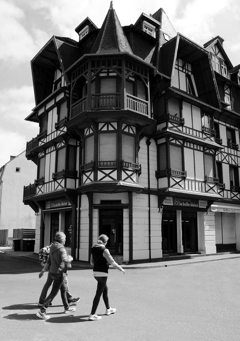 Dans les rue d'Honfleur