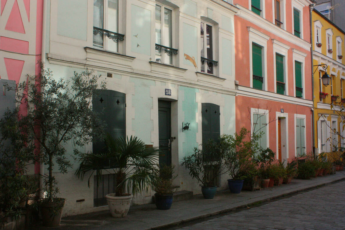 Rue colorée