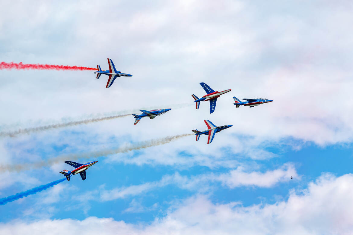 La patrouille en action