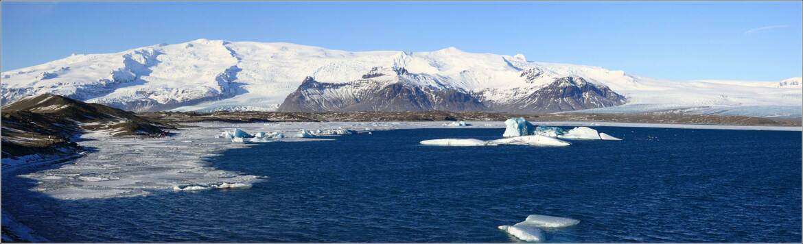 Jokulsarlon en plan large