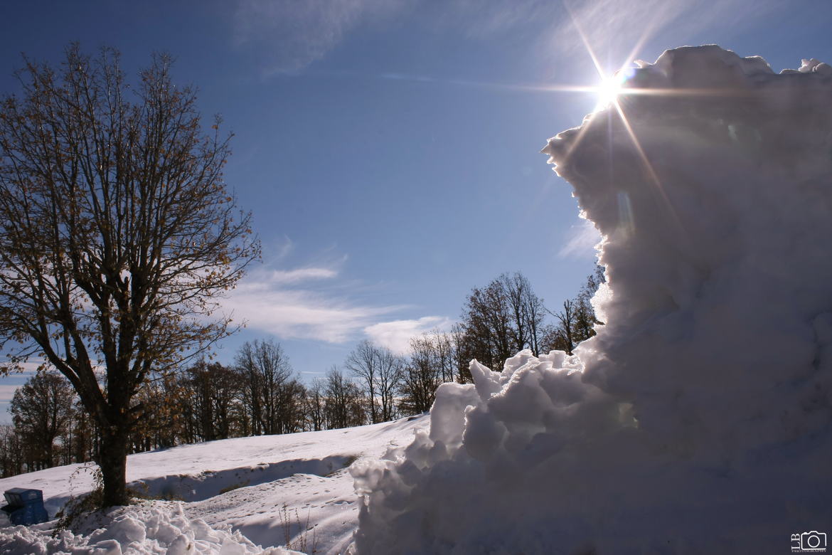 Snow, Sun and December