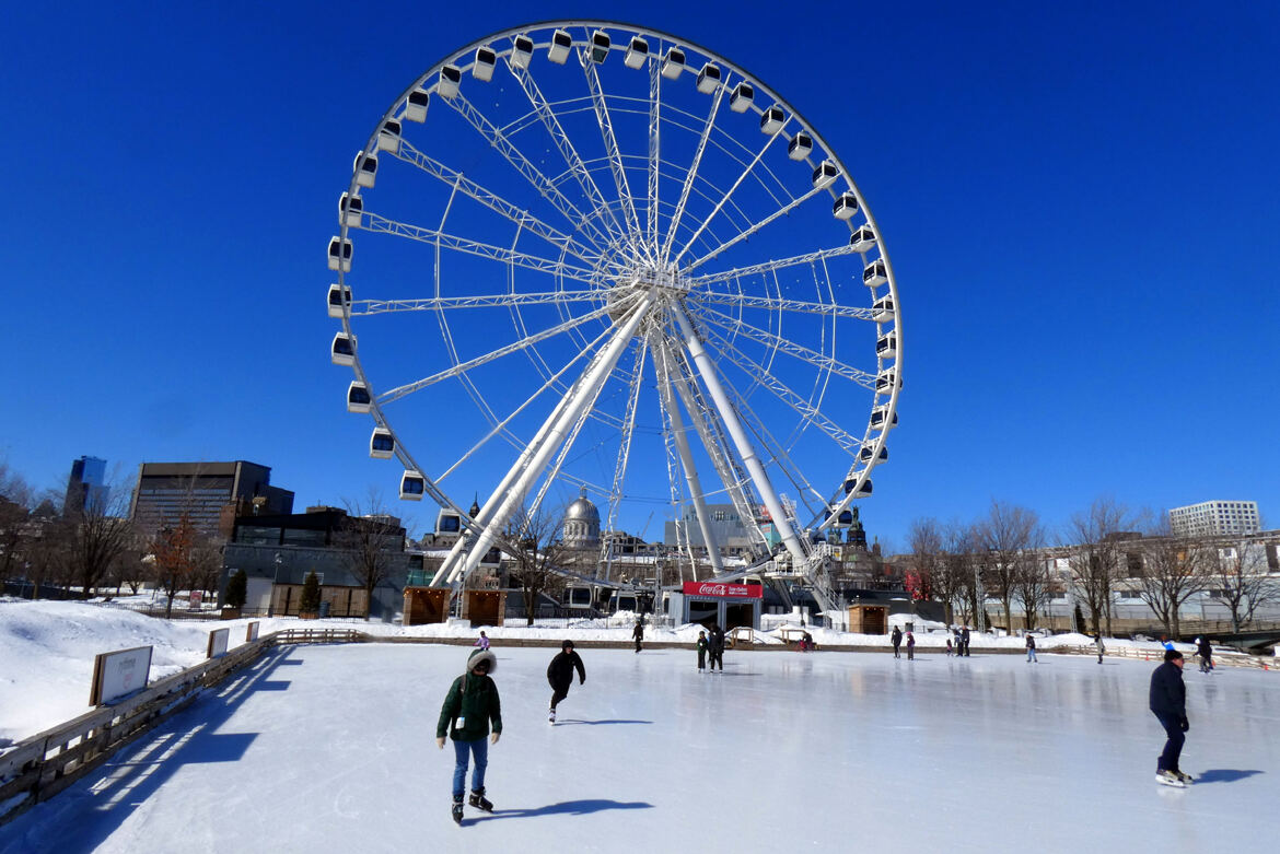 Ca bouge , l hiver , à Montréal !