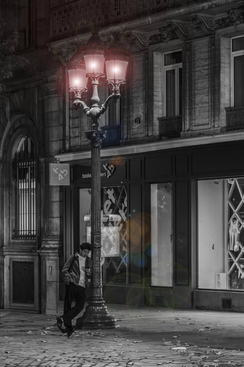 le quidam du réverbére