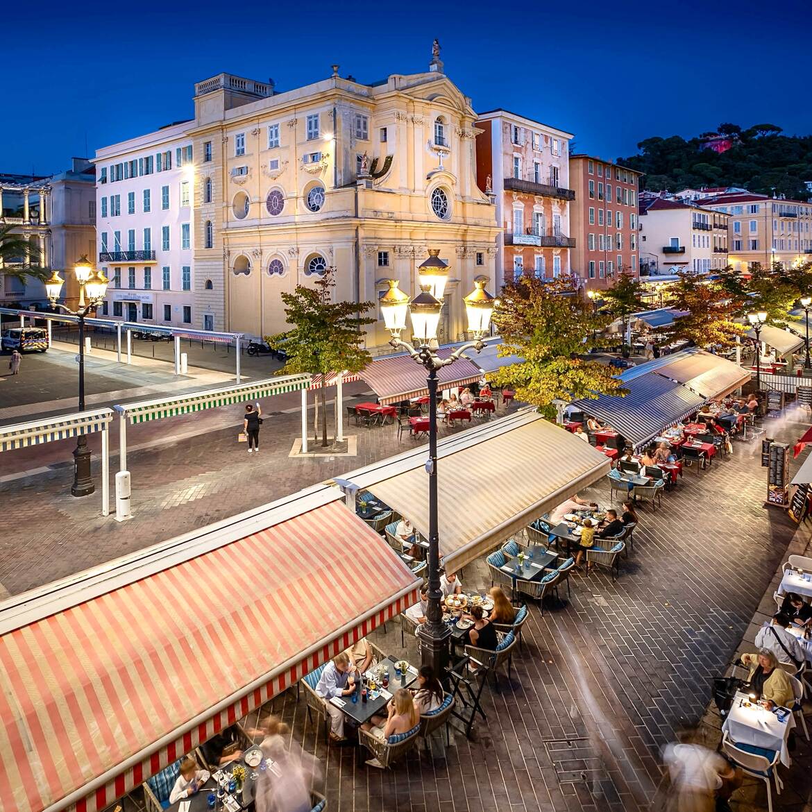 Cours Saleya by night