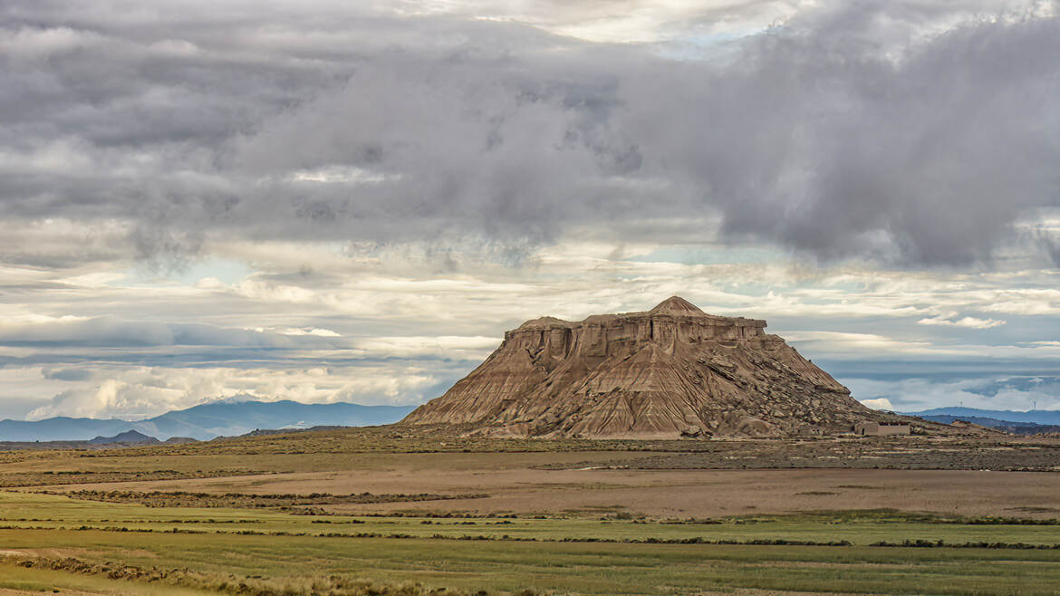 Le printemps au Bardenas