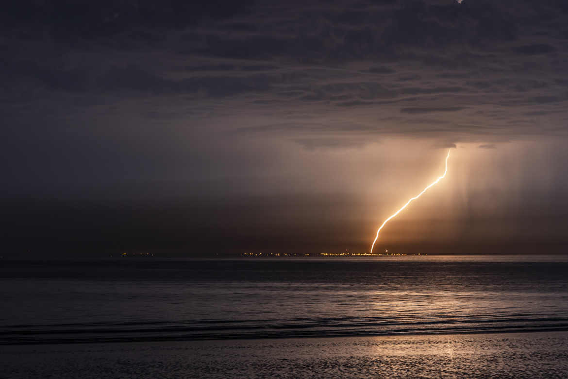 Orage sur l'Île d'Yeu