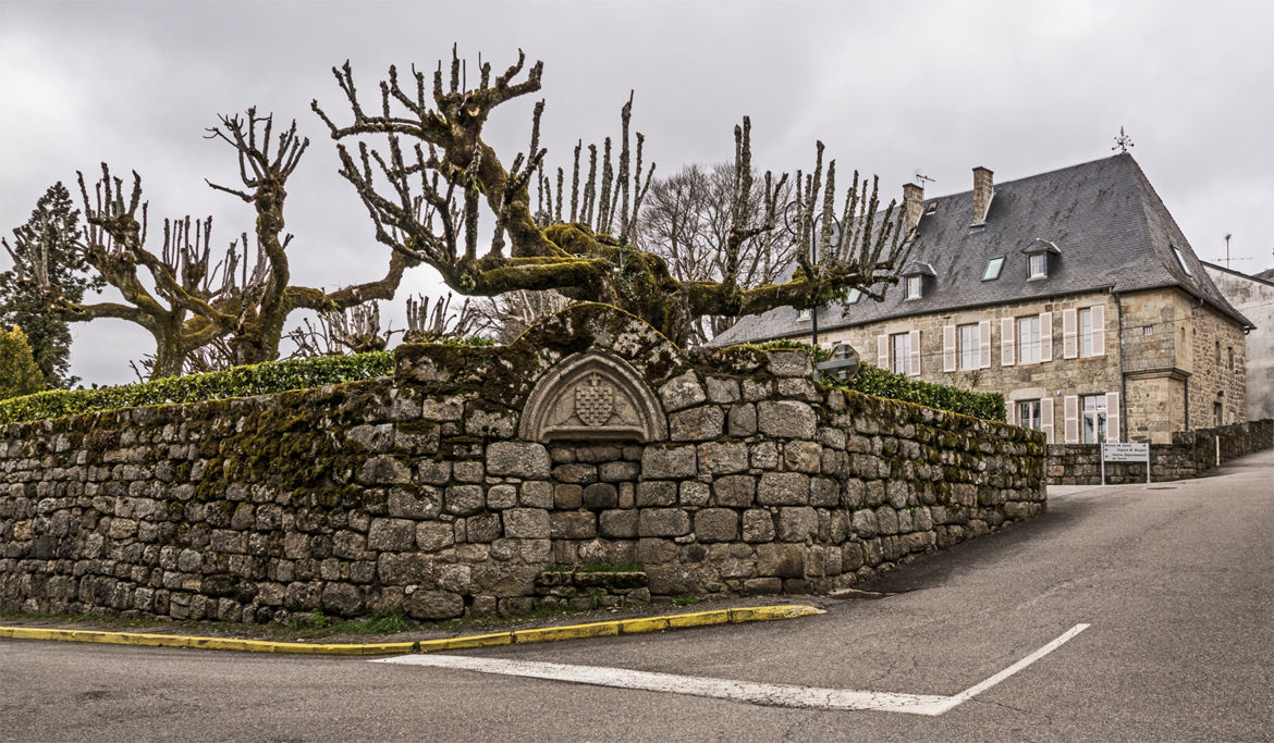 Armes de Vantadour. Écu de la ville d'Égletons