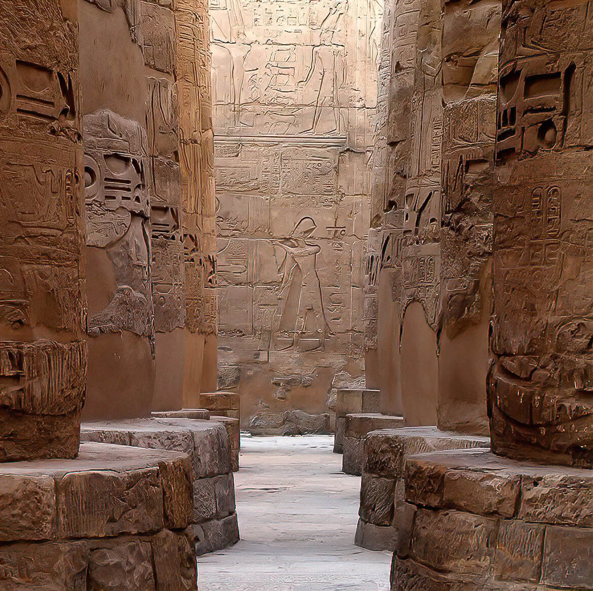 Colonnes à Karnak