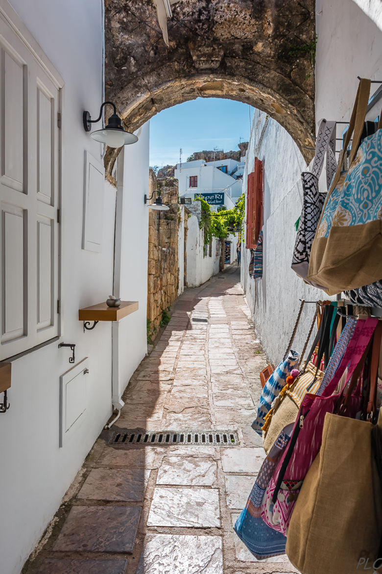 Lindos, île de Rhodes, ruelle 2