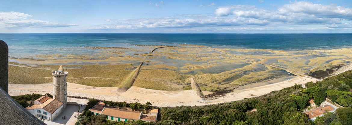 Vue du phare des baleines