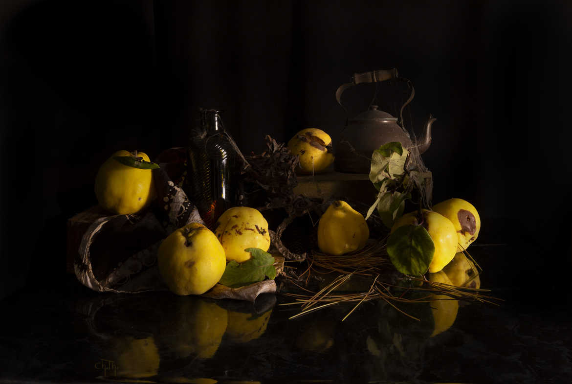nature morte aux coings