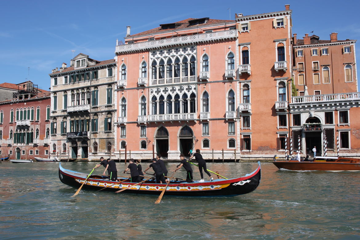 entrainement sur Grand canal