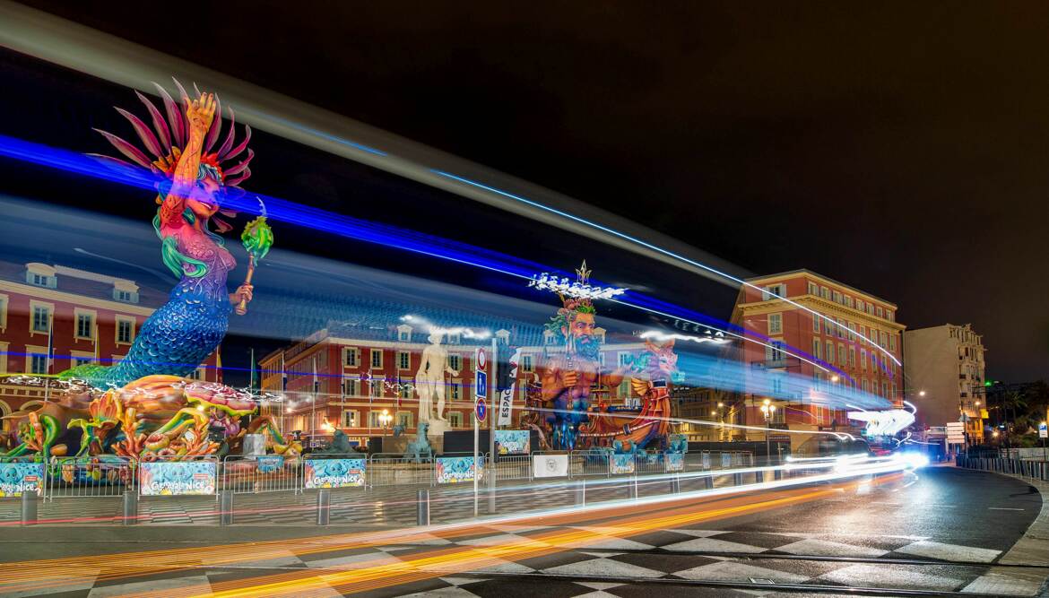 ça file au carnaval de Nice...
