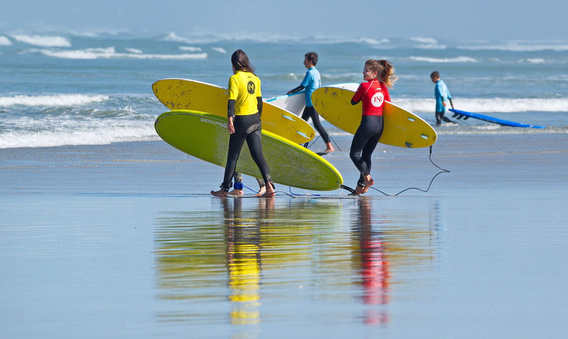 Les surfeuses