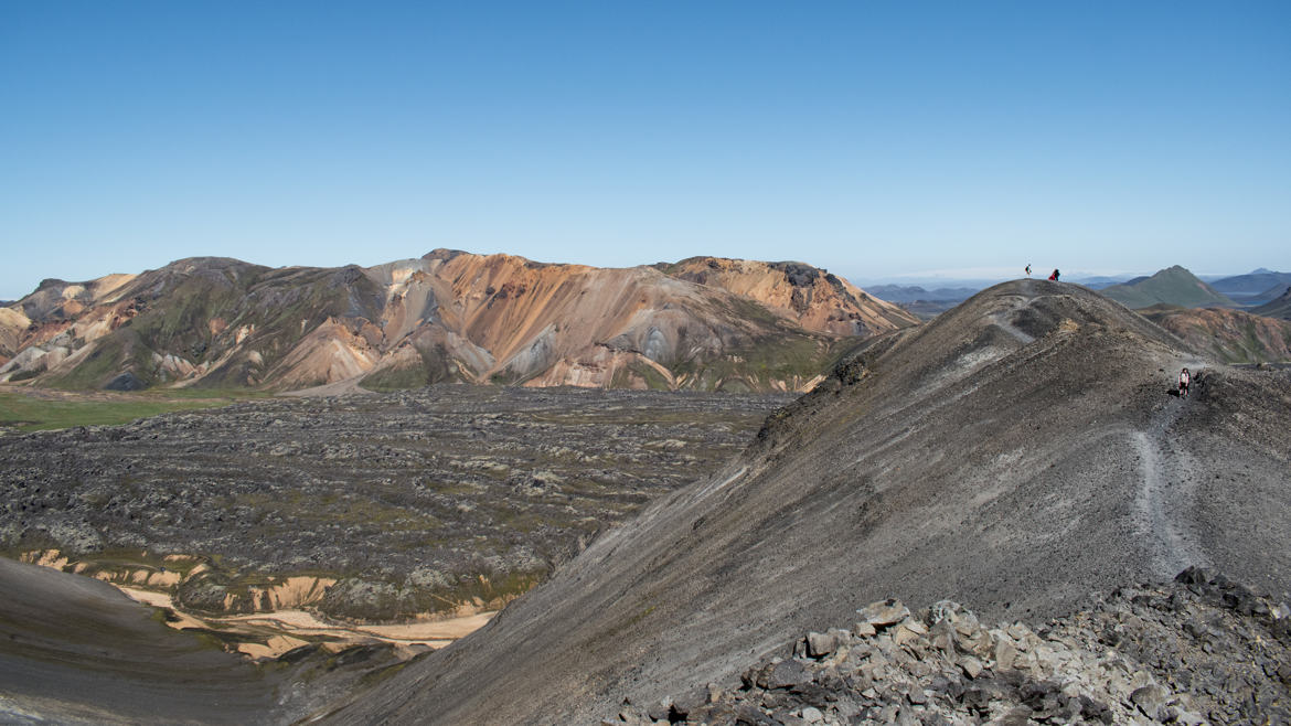 Le sentier de Landmannalaugar