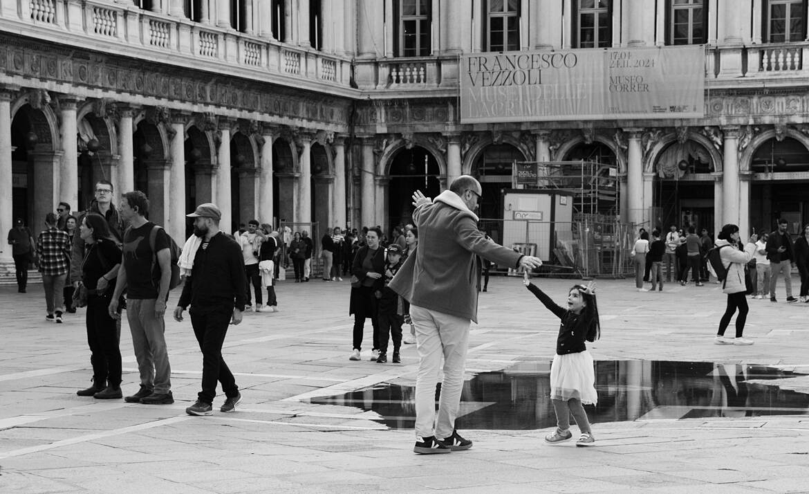 Pas de danse avec Papa N&B