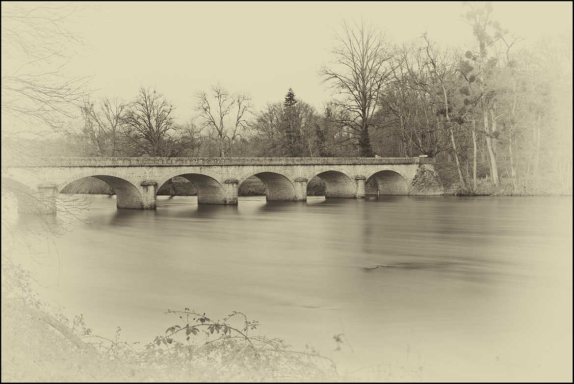Pont en hiver