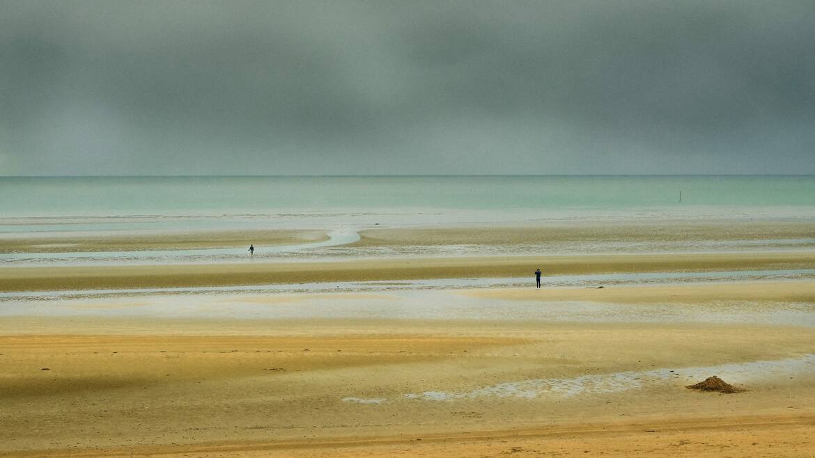 Sur la plage