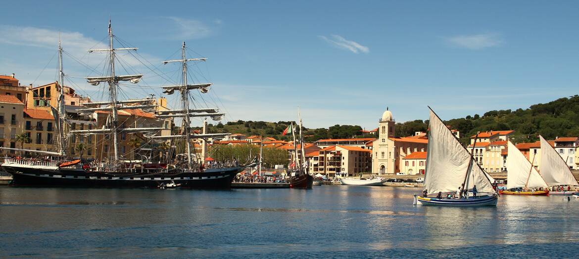 Escale du Belem à Port Vendres.