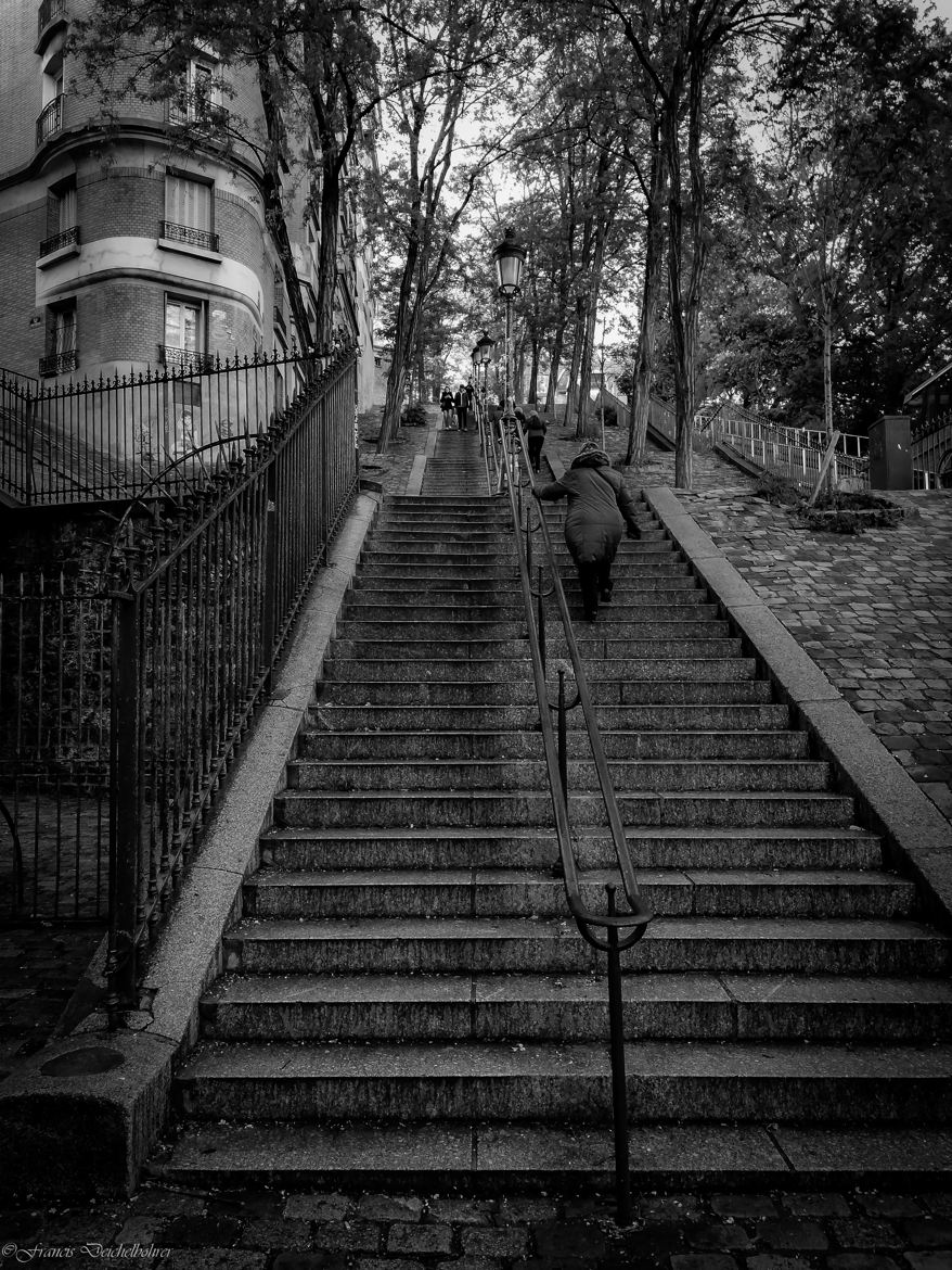 Escaliers de Montmartre
