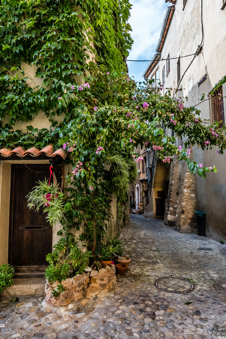 Le Haut-de-Cagnes, ruelle