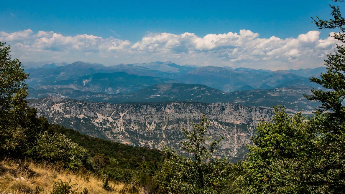 Pano sur les Alpes Maritimes 2