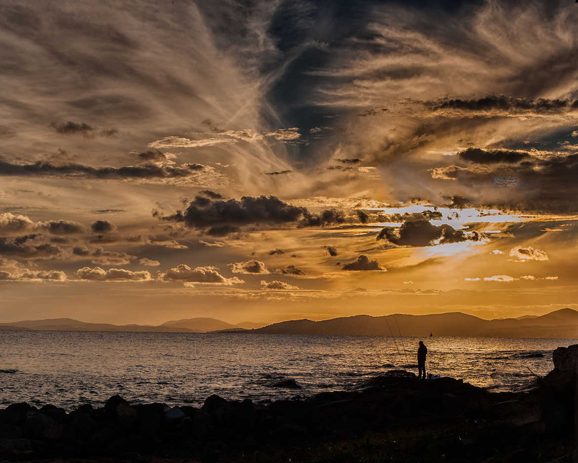 coucher de soleil