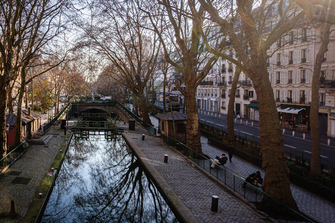 Le canal Saint Martin