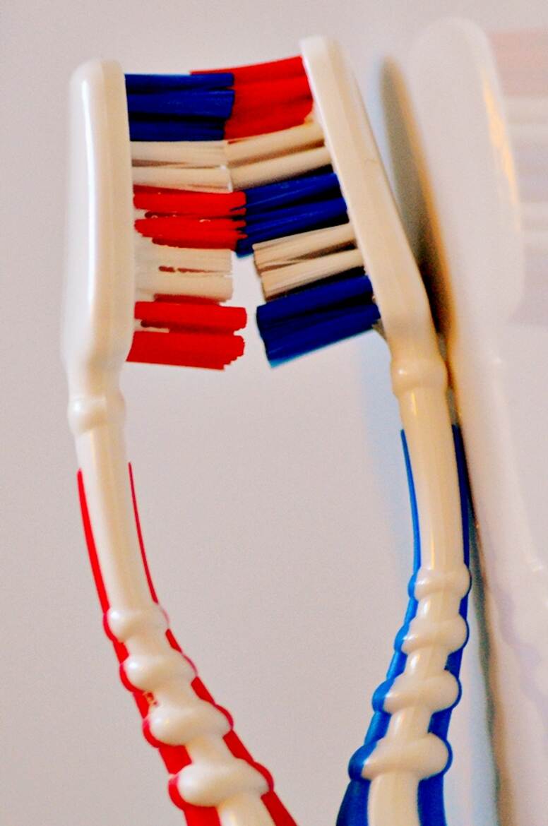 Brosses à dents amoureuses