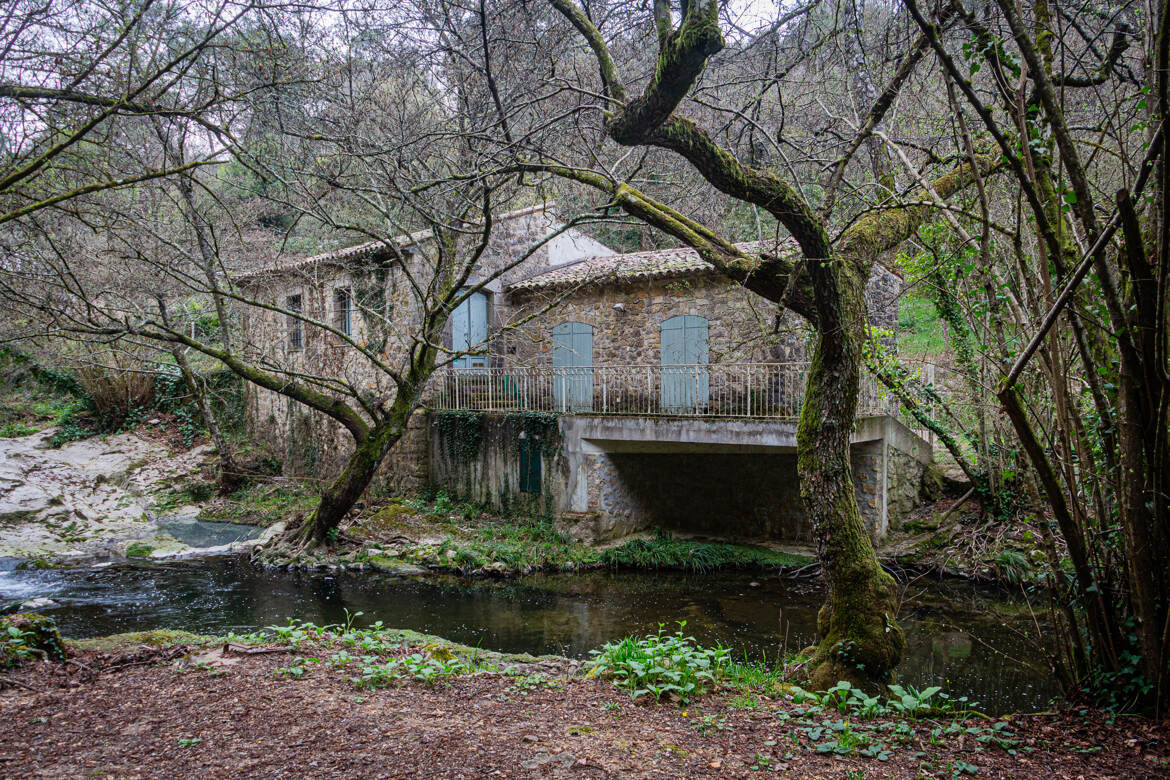 Le chemin de la Brague