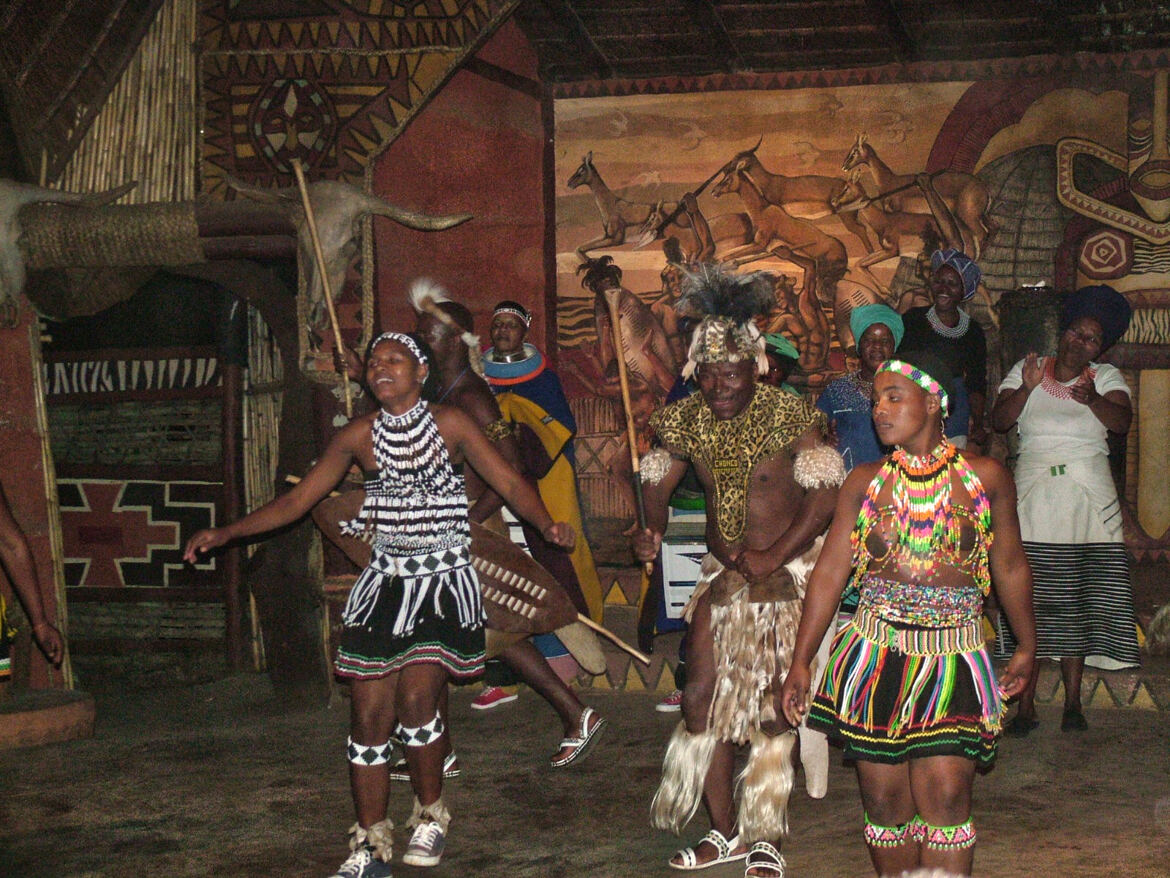 Danse traditionnelle Afrique du Sud