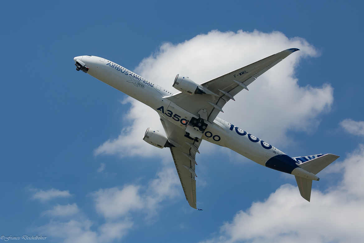 Démonstration A350-1000 Le Bourget 2019