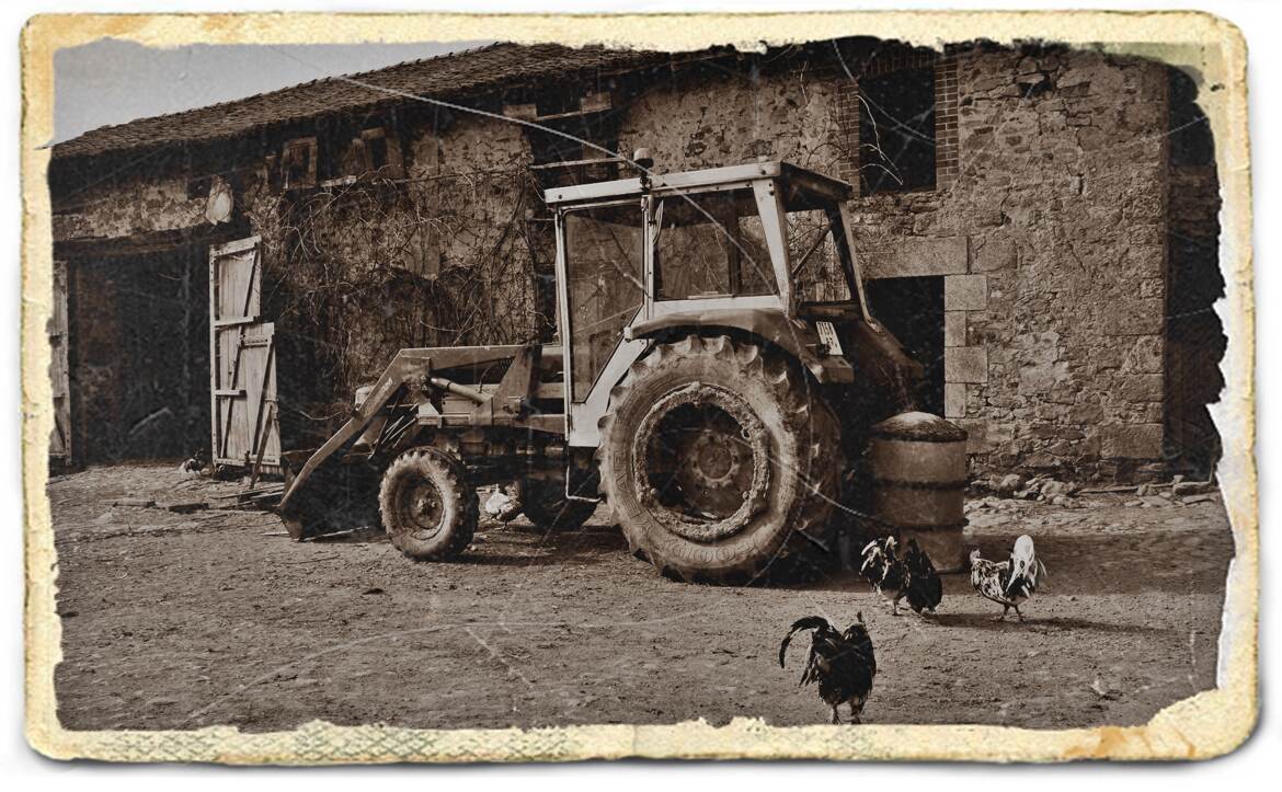 Cour de ferme ancienne